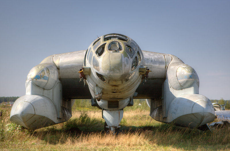 Странный советский самолет экраноплан ВВА-14 