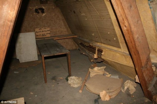 Cтуденты нашли секретную комнату времен войны 