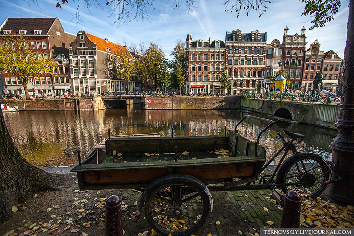 Амстердам-велосипедный рай 