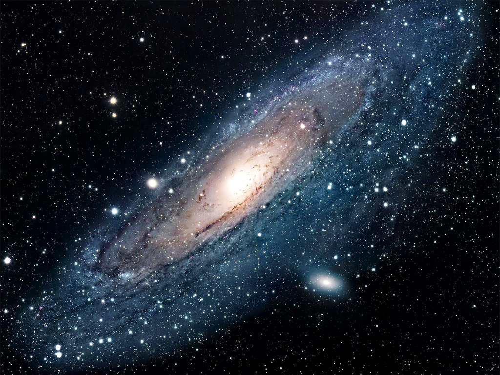 Галактика Андромеда - наша соседка в огромной Вселенной 