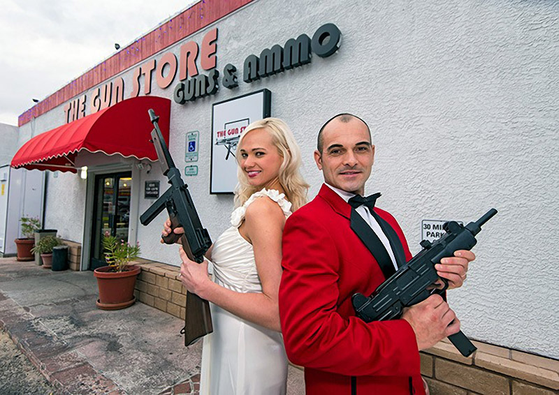  Вооруженные свадьбы в Лас-Вегасе 
