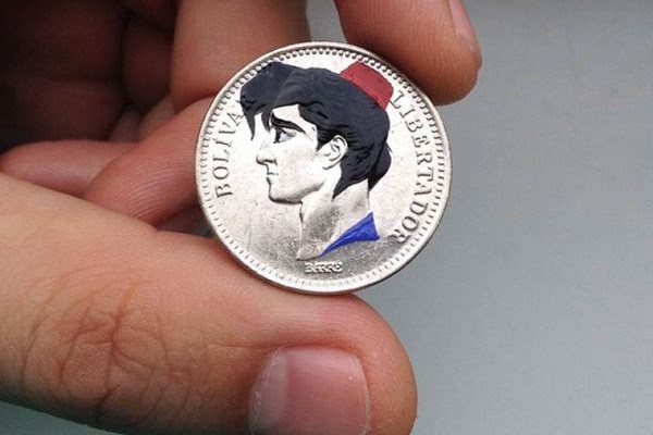 Художник превращает профили на монетах из разных стран в современных героев поп-культуры 