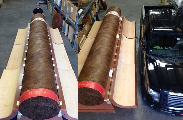 Самая большая в мире сигара стоимостью 185 000 долларов 