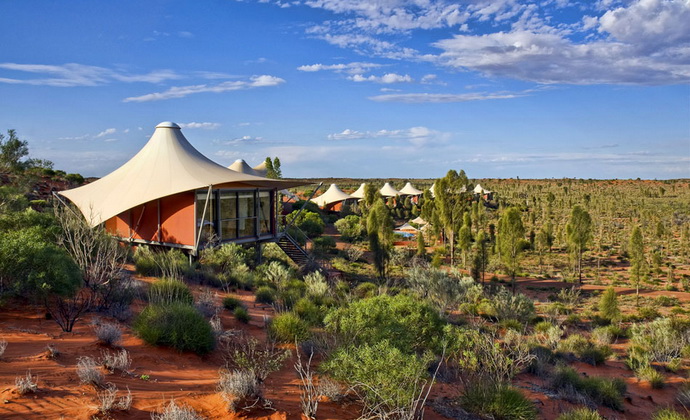 Бутик-отели в пустыни Австралии 