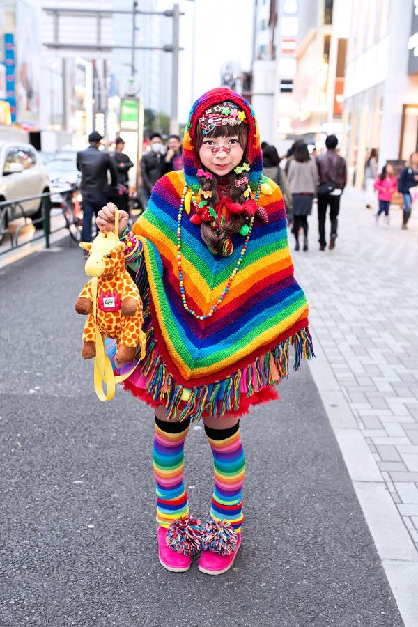 Современная японская молодежная мода 