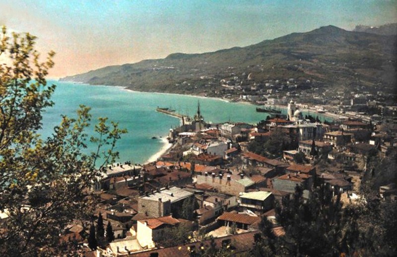 Крым 1925 года на цветных фото 
