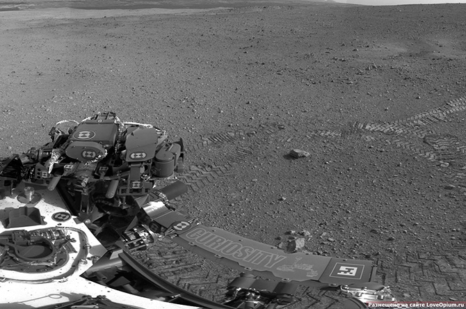 Марсоход Curiosity – первые дни на Марсе 