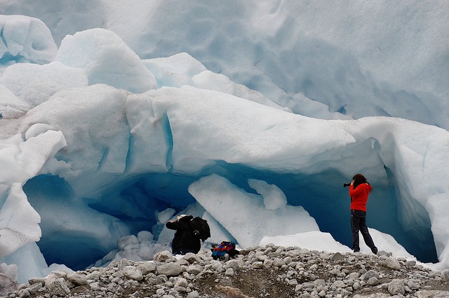 Крупнейший ледник европы Юстедальсбреен 