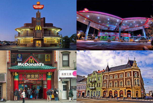 Как выглядят рестораны McDonald’s в разных странах мира 