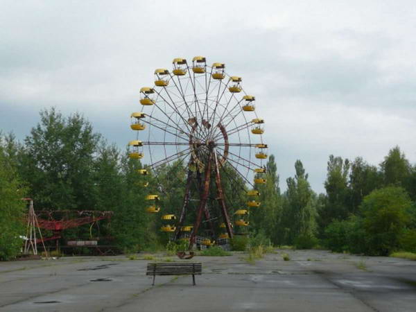 Забытый парк аттракционов в Припяти 