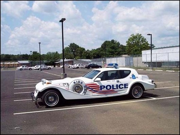 Забавные полицейские машины 