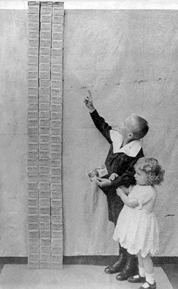 Гиперинфляция в Германии 1923 года  