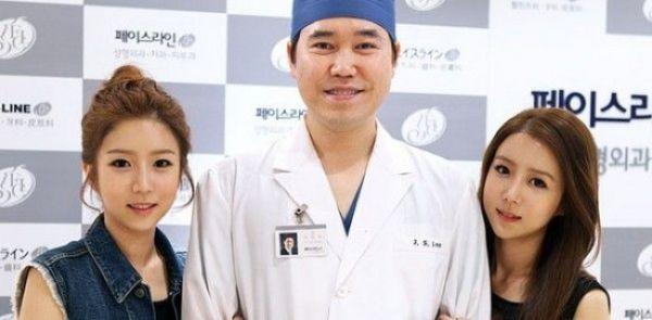 Корейские близняшки до и после пластической операции 