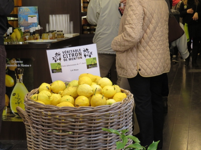 Фестиваль лимонов в Ментоне 