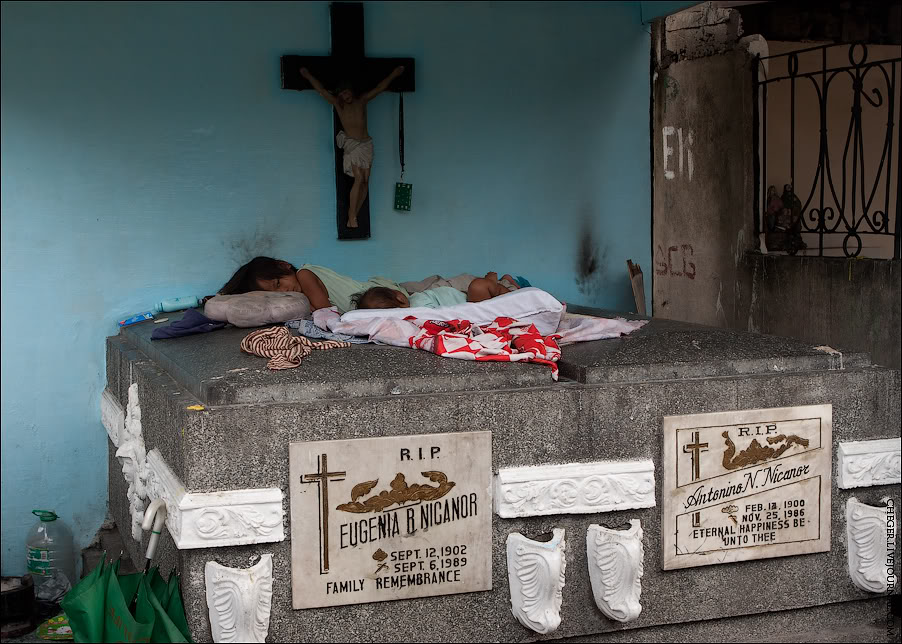 Живые и мертвые. Жилое кладбище в Маниле 