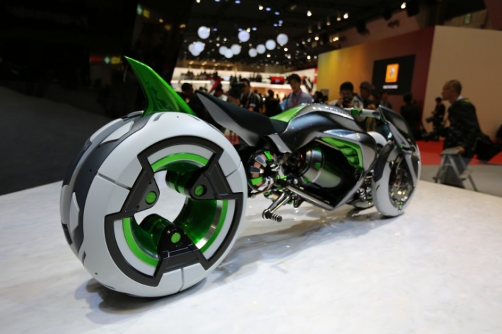 Мотоцикл-трансформер от Kawasaki 