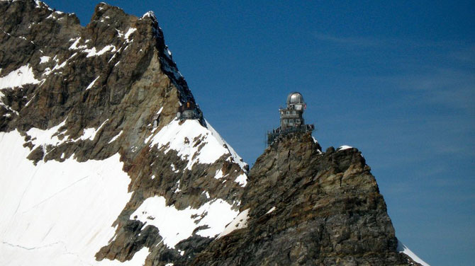 Уникальная обсерватория Sphynx в швейцарских Альпах 