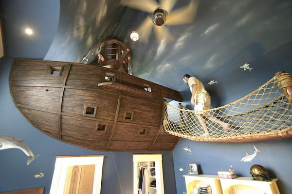 Пиратская комната для ребенка 