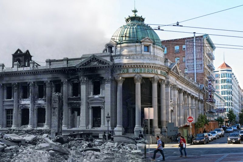 Насколько изменился Сан-Франциско после землетрясения 1906 года 