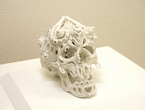 Фарфоровые черепа от японского скульптора 