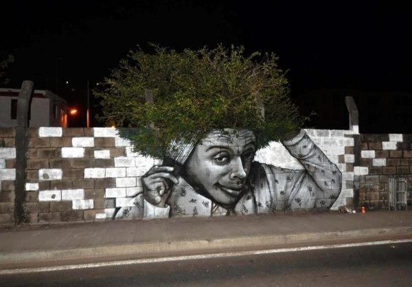 Street-Art - всё, что было нарисовано или найдено на стенах городов мира за месяц 