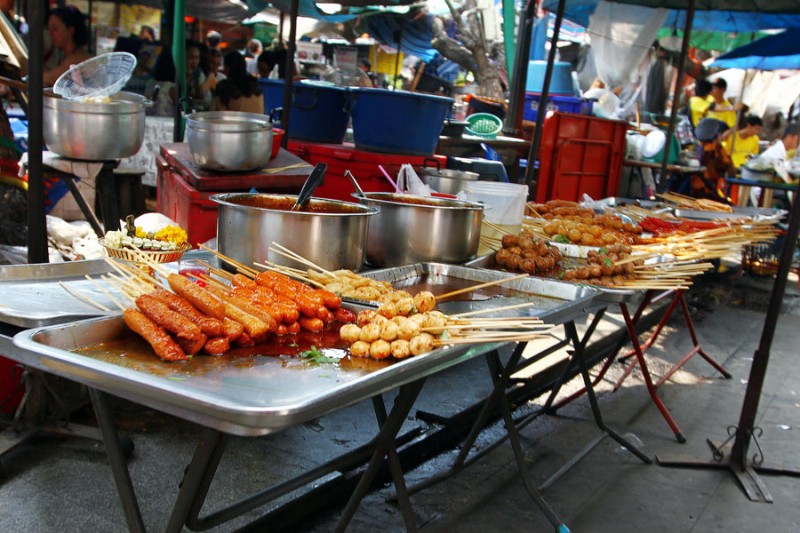  Уличная еда в Бангкоке 