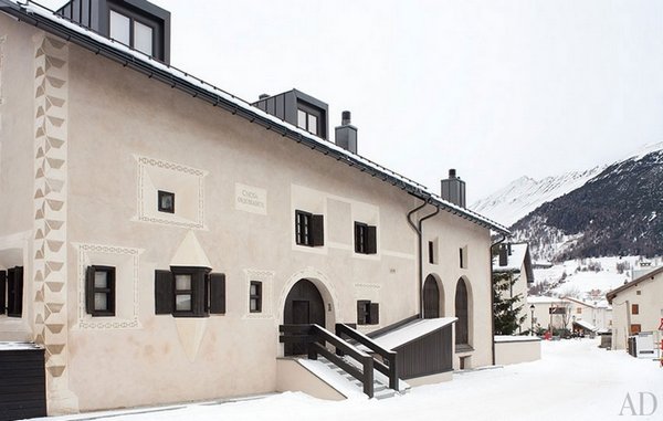 Дом Джорджио Армани в Швейцарии 