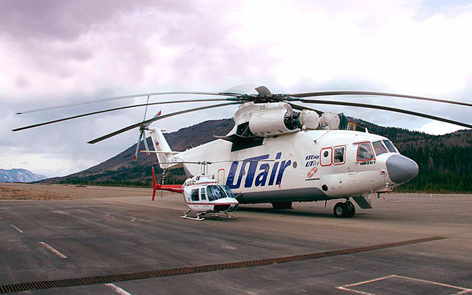 Самый большой в мире вертолет 