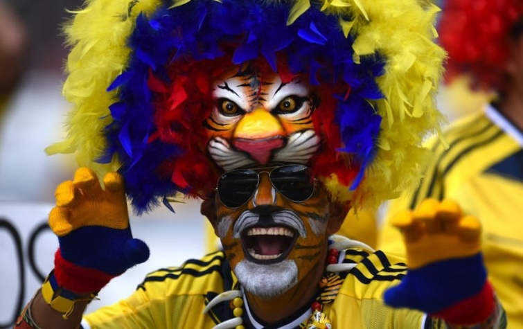 Самые яркие и сумасшедшие фанаты на Чемпионате мира по футболу 2014 в Бразилии 