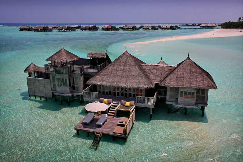 Удивительные домики отеля Soneva Gili на Мальдивах 