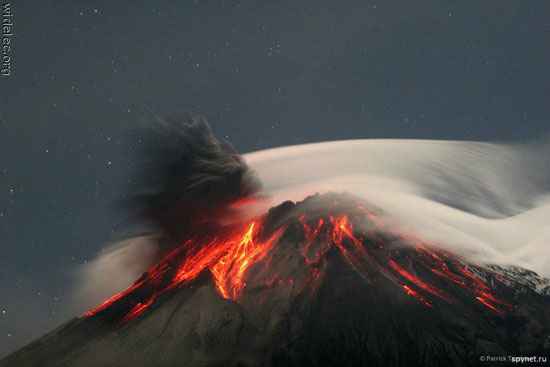 Извержения вулканов 